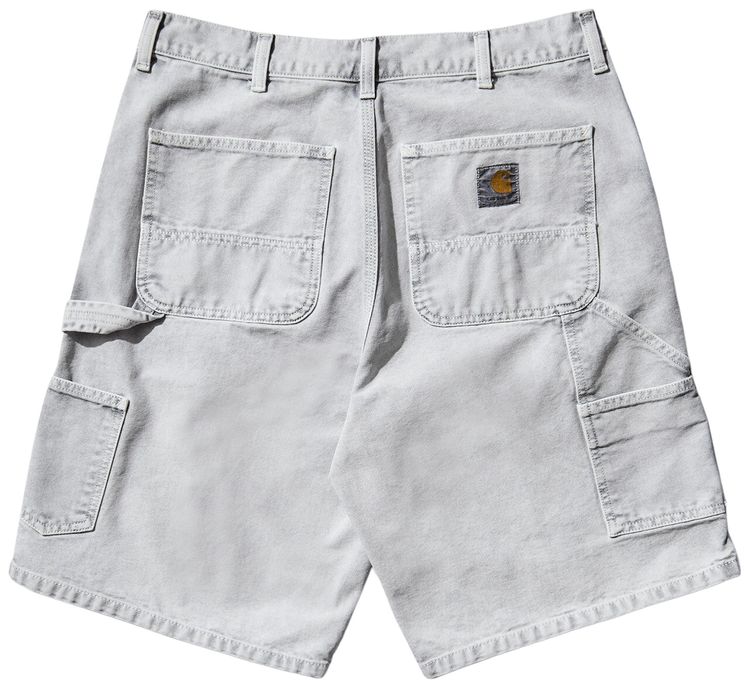 Carhartt WIP Single Knee Short Black Chalk Wash