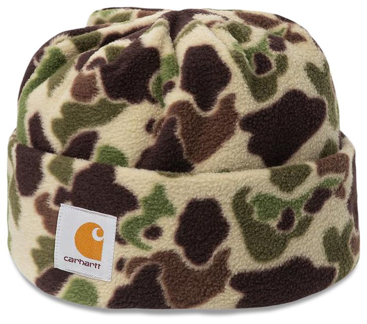Carhartt WIP Expedition Beanie Camo Duck Green