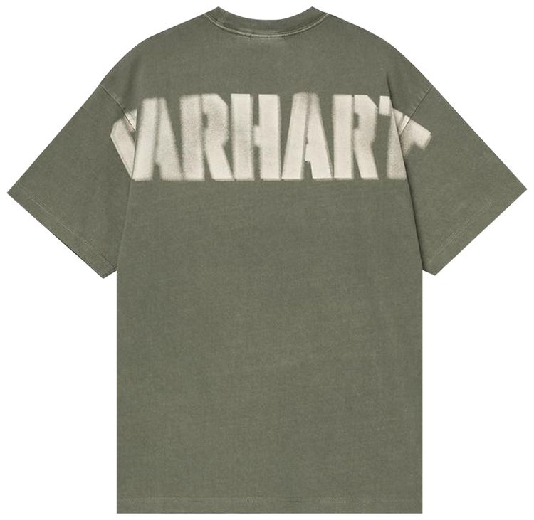 Carhartt WIP Short Sleeve RGGD T Shirt Opuntia Garment Dyed