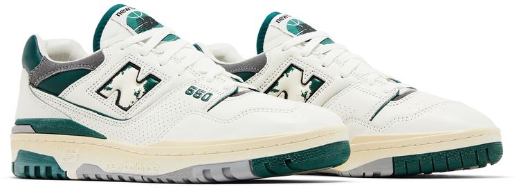 New Balance 550 Vintage Pack   Marsh Green