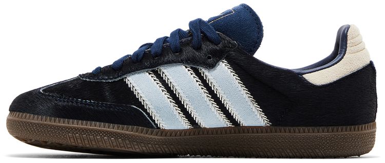 adidas Wmns Samba OG Pony Hair Pack   Night Indigo Clear Sky
