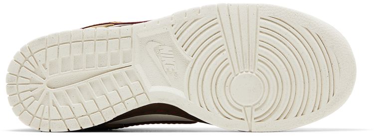Nike Wmns Dunk Low Khaki Team Red