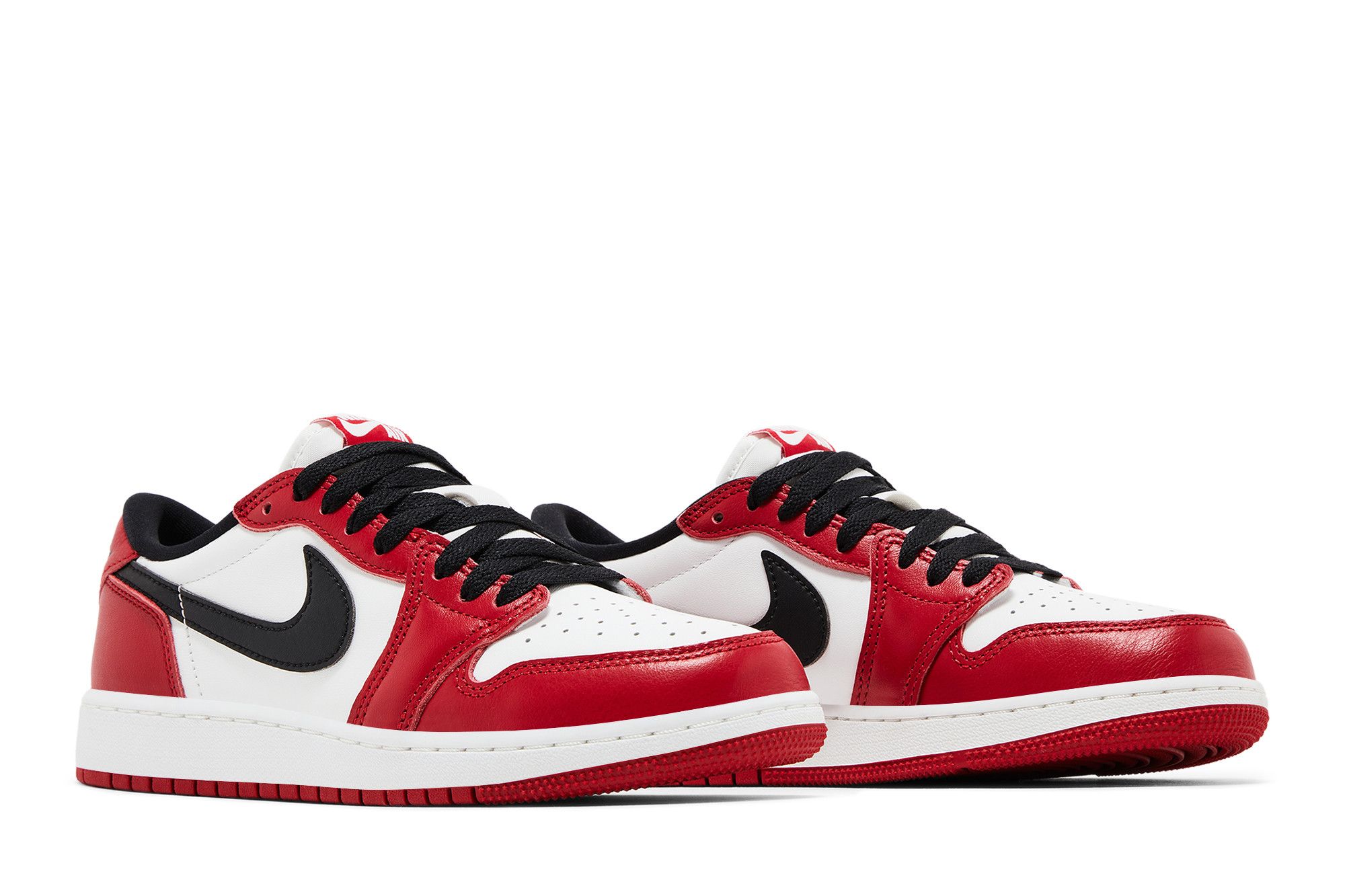 靴 NIKE AJ1 RETRO LOW OG GS CHICAGO 2025 5Y Air Jordan 1 Retro Low 