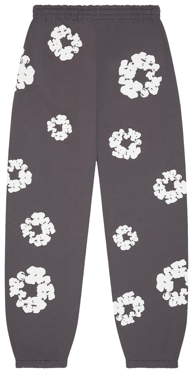 Denim Tears Cotton Wreath Sweatpants Charcoal