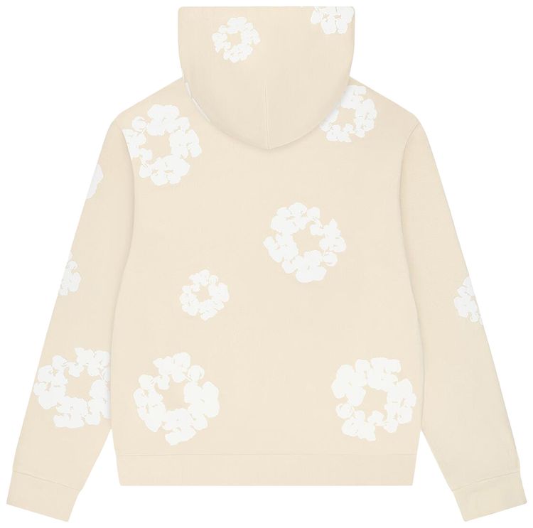 Denim Tears Cotton Wreath Hoodie Oatmeal