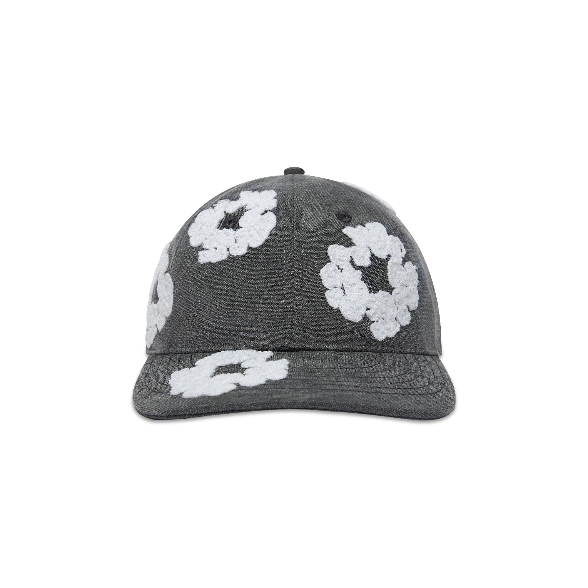 Buy Denim Tears Cotton Wreath Dyed Cap 'Black' - FW25ABC11912120