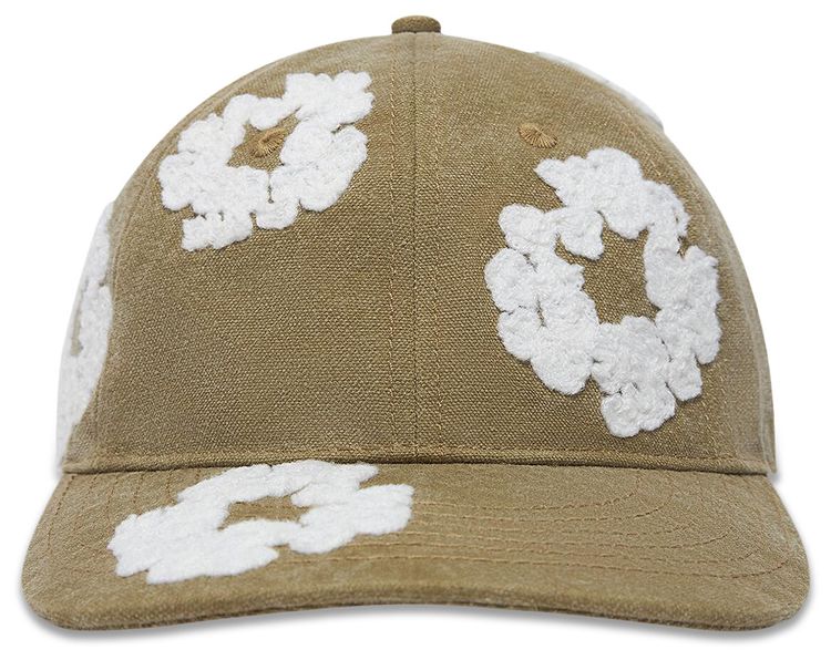Denim Tears Cotton Wreath Dyed Cap Beige