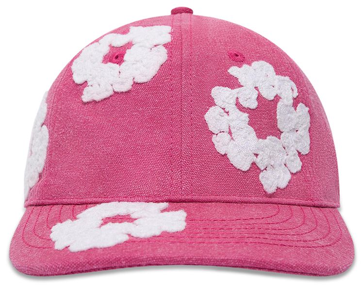 Denim Tears Cotton Wreath Dyed Cap Pink