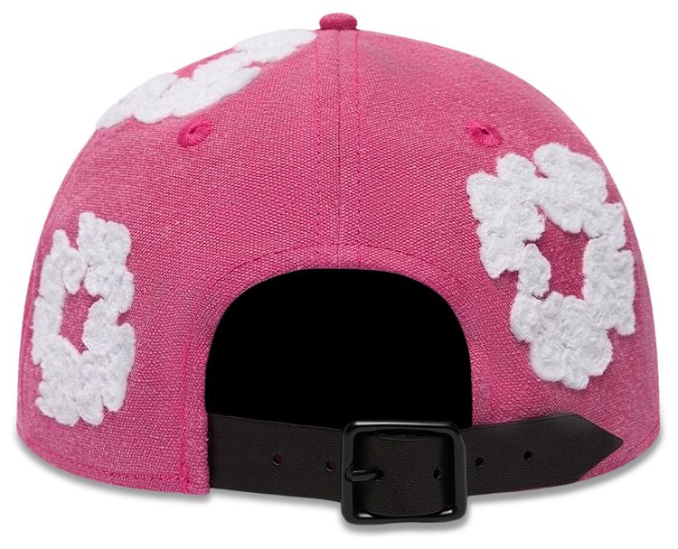 Denim Tears Cotton Wreath Dyed Cap Pink