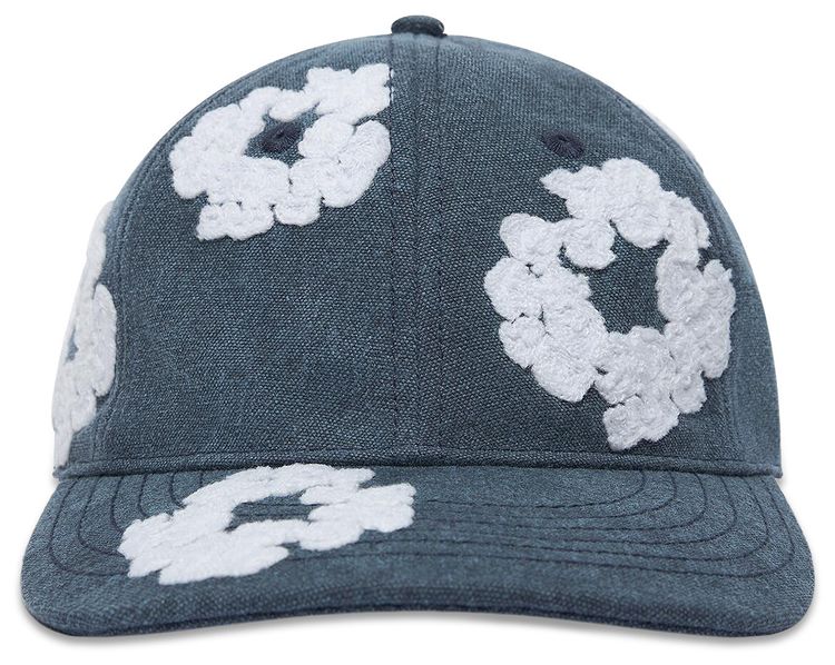 Denim Tears Cotton Wreath Dyed Cap Navy