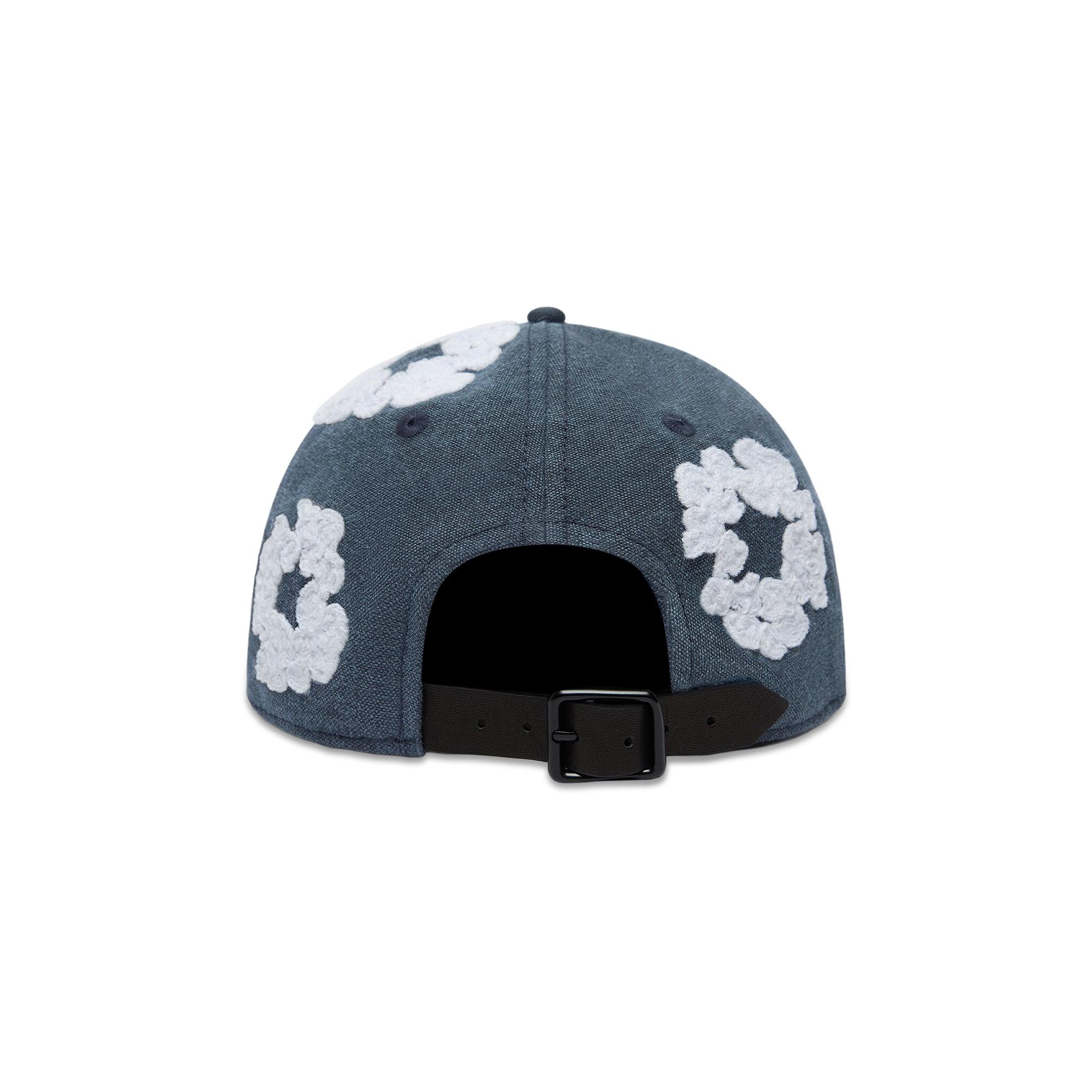 Buy Denim Tears Cotton Wreath Dyed Cap 'Navy' - FW25ABC11912284 | GOAT