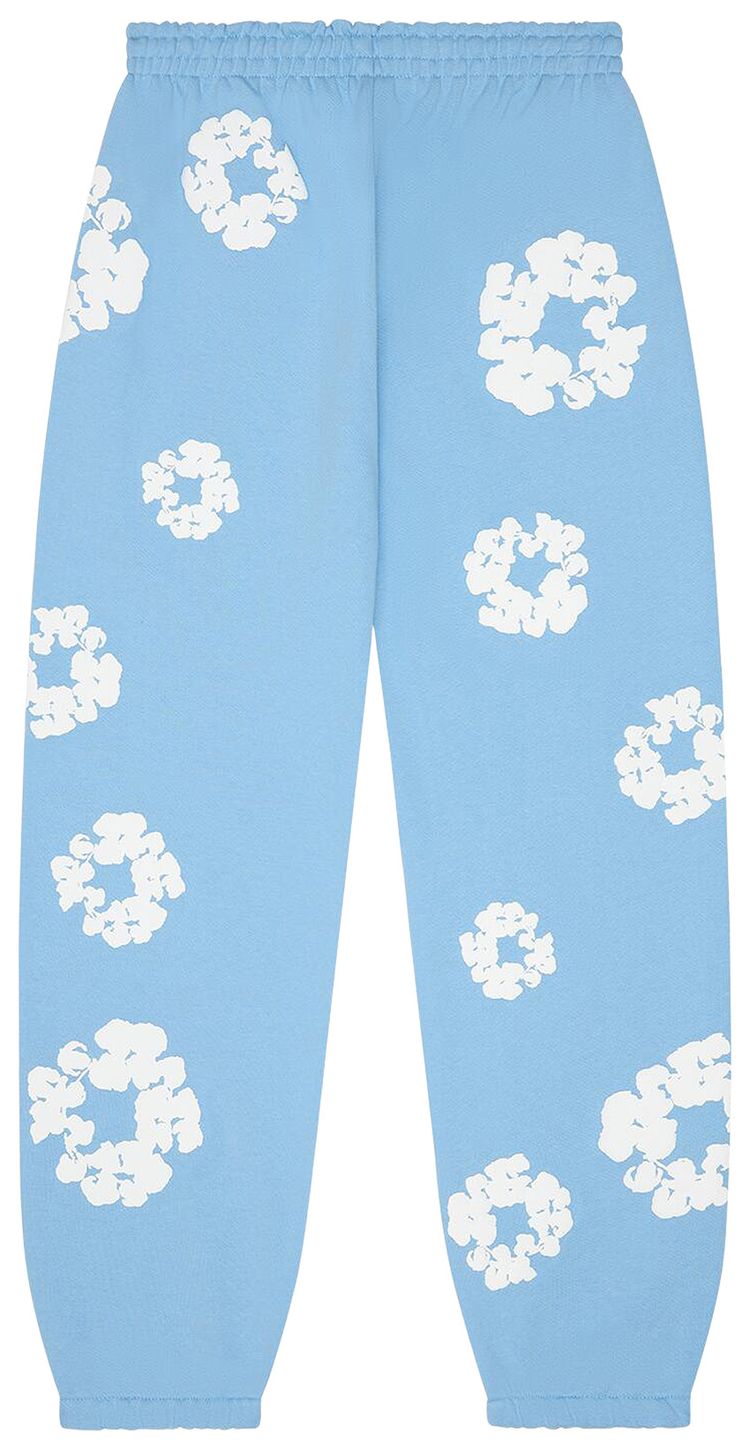 Denim Tears Cotton Wreath Sweatpants Light Blue