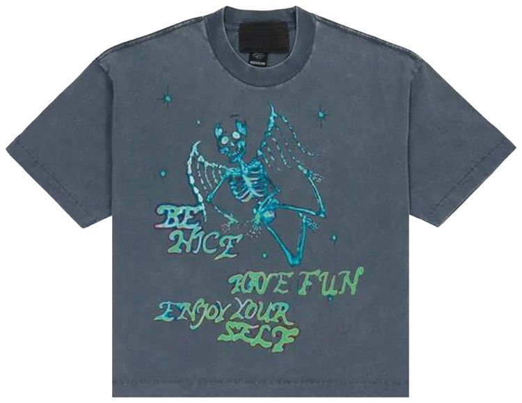 Jungles Enjoy Yourself Tee Vintage Blue