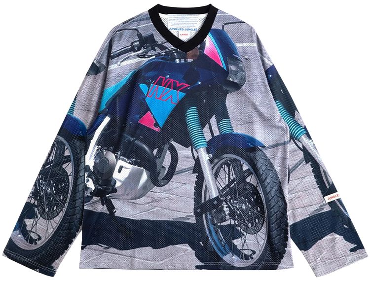 Jungles Jungles Moto Jersey Multicolor