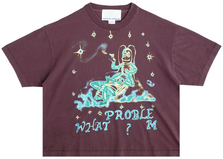 Jungles What Problem Tee Vintage Brown