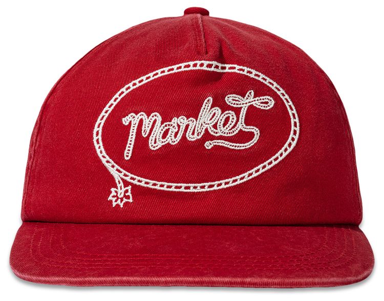 Market Market Lasso Lockup 5 Panel Hat Salsa