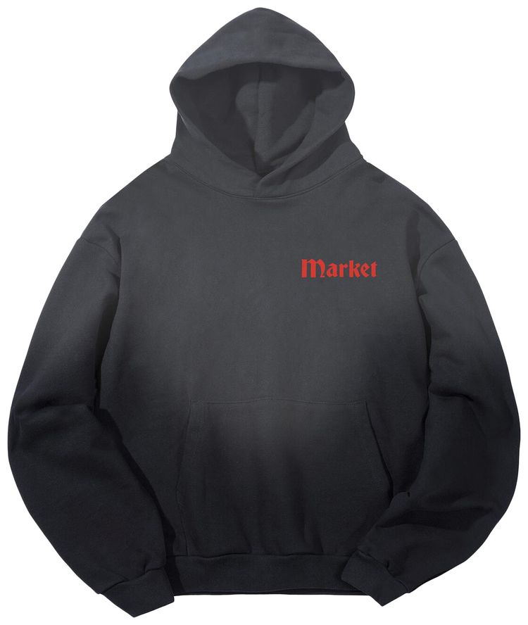 Market True Tread Hoodie Pirate Black