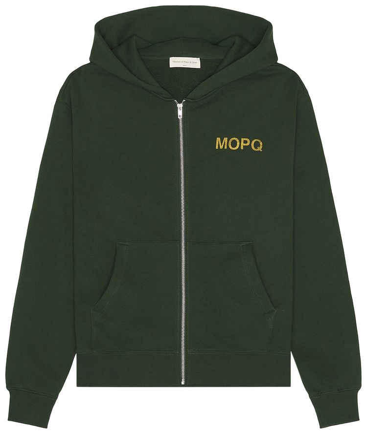 Museum of Peace  Quiet Castelli Zip Up Hoodie Forest