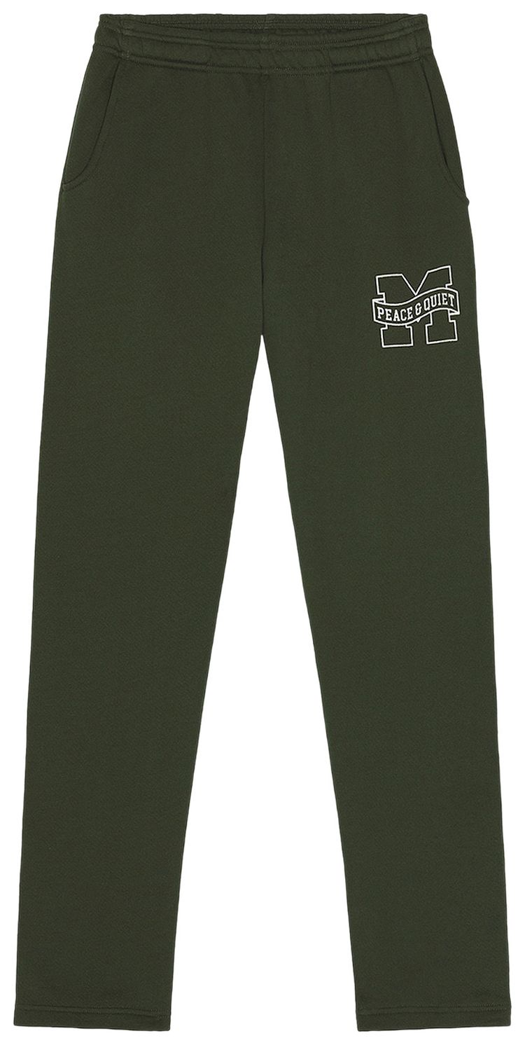 Museum of Peace  Quiet Banner Sweatpants Forest