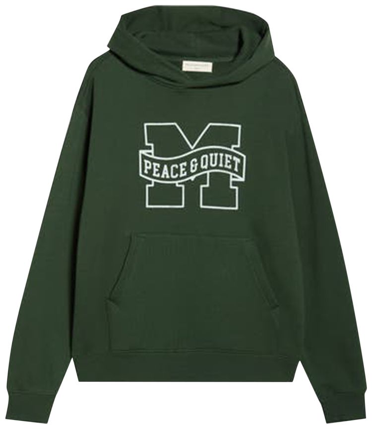 Museum of Peace  Quiet Banner Hoodie Forest