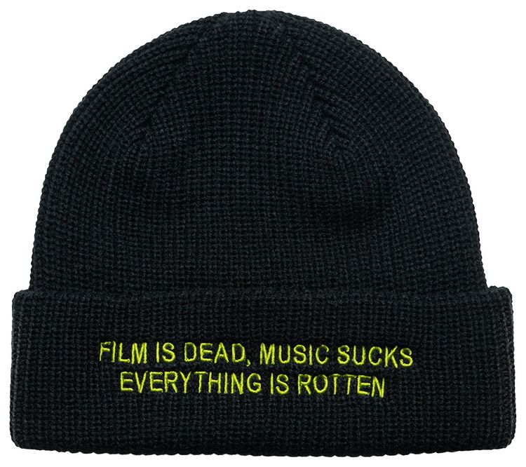 Pleasures Critic Beanie Black
