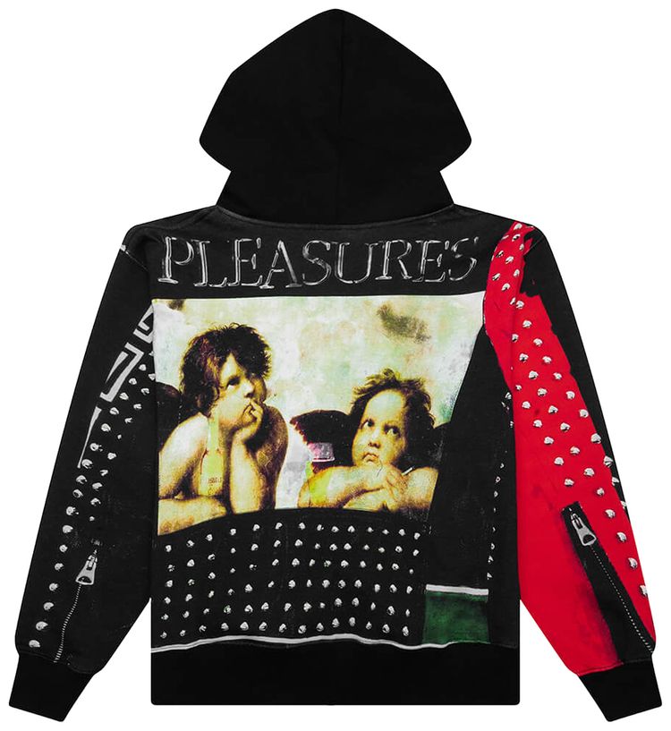 Pleasures Explosion Hoodie Black