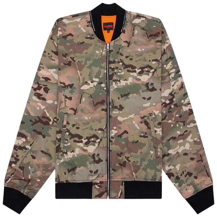 Pleasures Gen Camo Bomber Camo