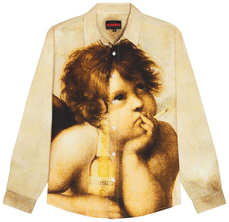Pleasures Cherub Button Up Multicolor
