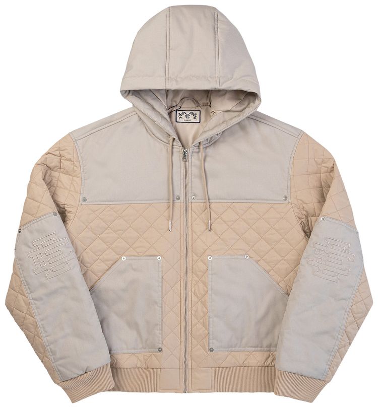 Eric Emanuel EE Quilted Jacket Tan
