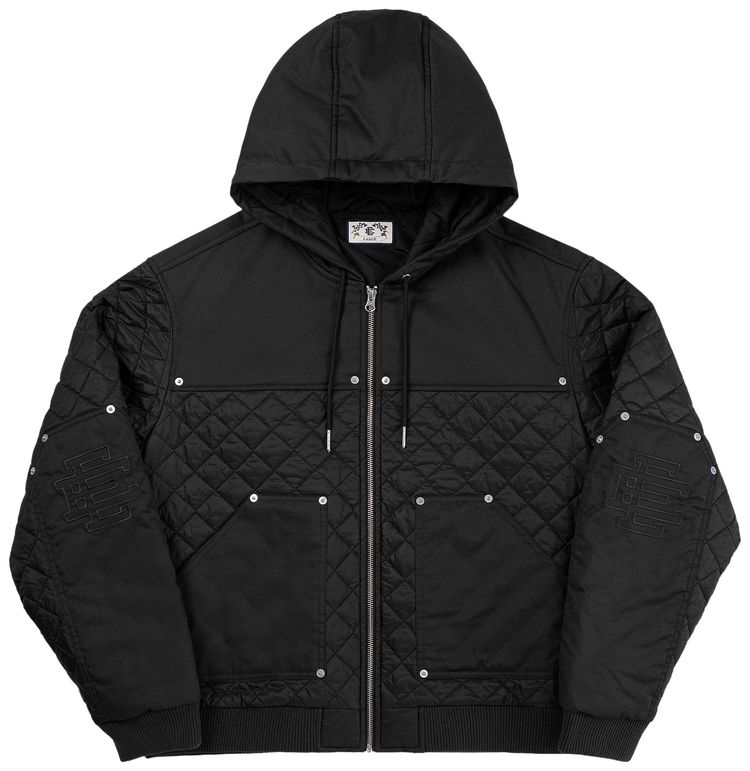 Eric Emanuel EE Quilted Jacket Black