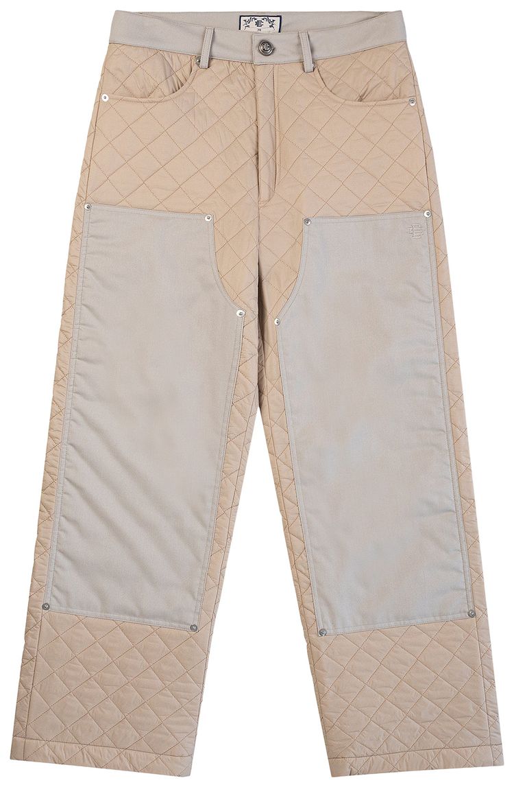 Eric Emanuel EE Quilted Pant Tan