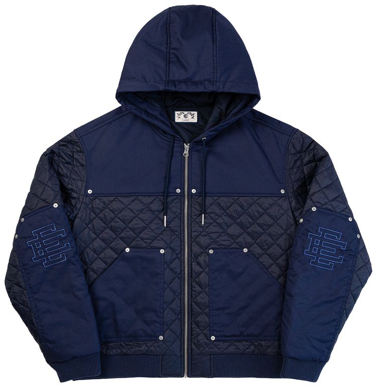 Eric Emanuel EE Quilted Jacket Navy