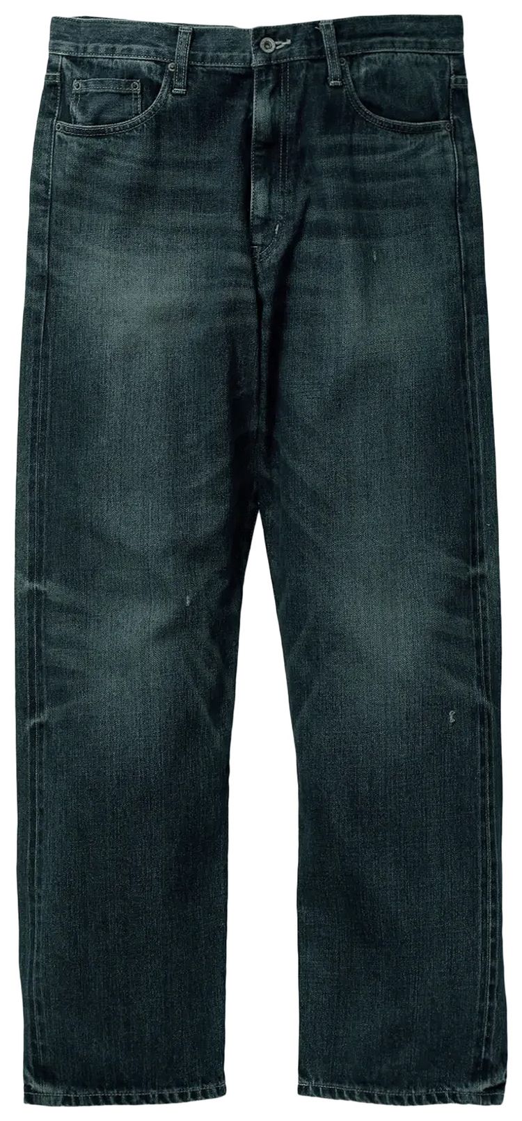 Neighborhood Washed Denim Basic Pants Indigo