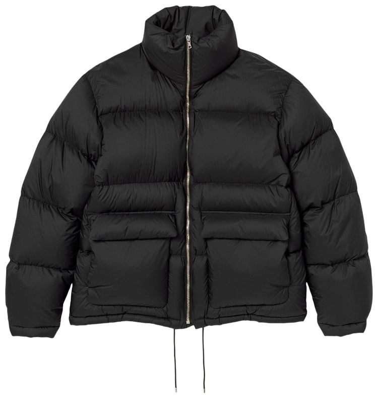 Auralee Super Light Nylon Ripstop Down Blouson Jacket  Black