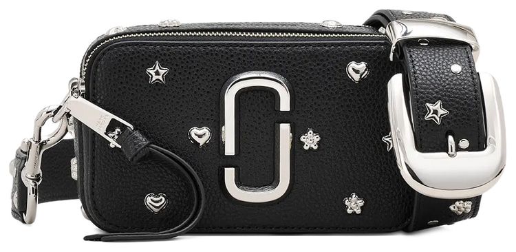 Marc Jacobs  The Snapshot Bag BlackMulticolor