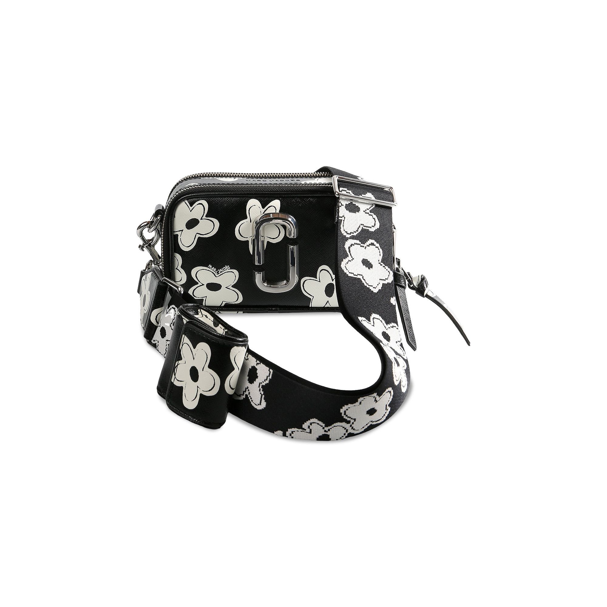Daisy　黒×2白×2 計4個セット Buy Marc Jacobs The Snapshot Daisy Leather Bag 'Black/White
