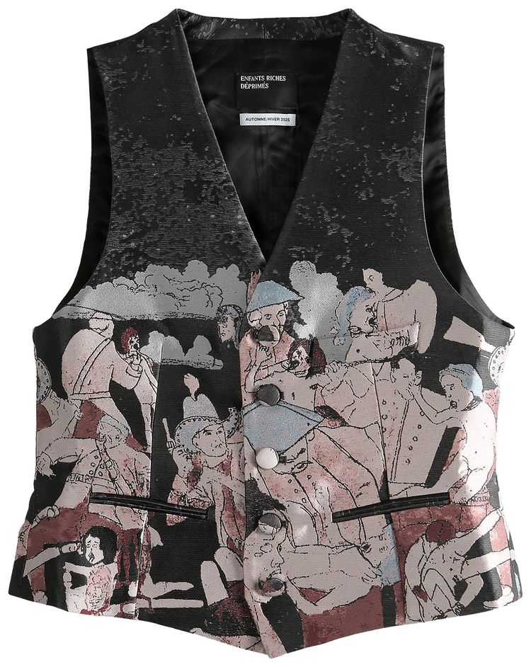 Enfants Riches Deprimes Realms Of The Unreal Vest Multicolor