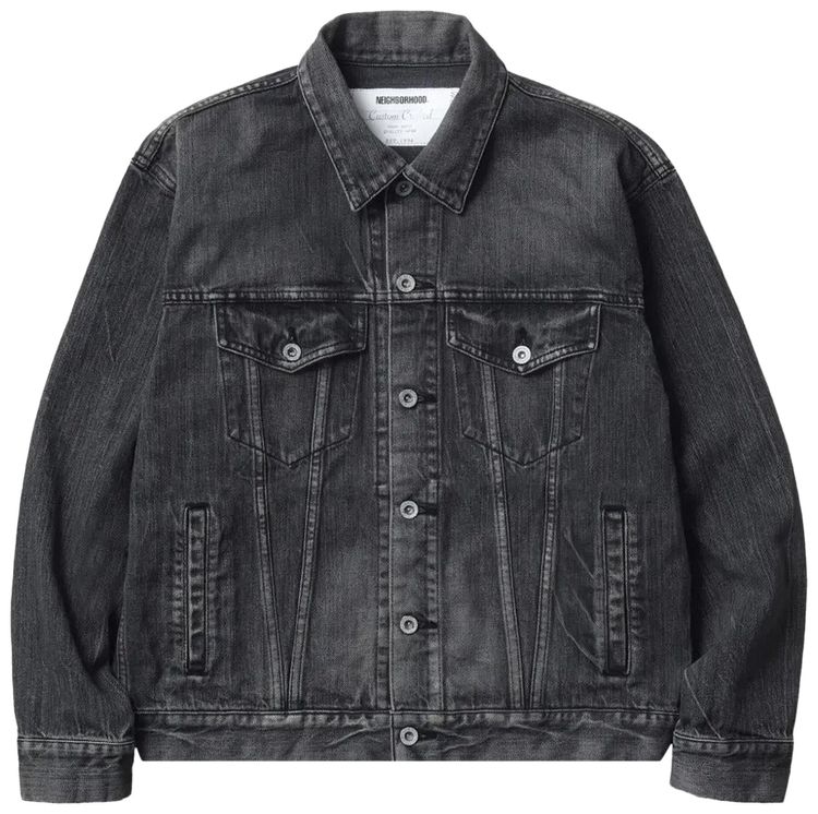 Neighborhood Denim Type 4 Jacket Black