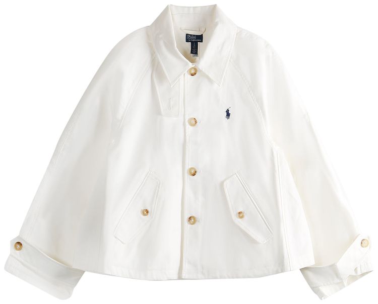 Polo Ralph Lauren Cotton Double Jacket Cream