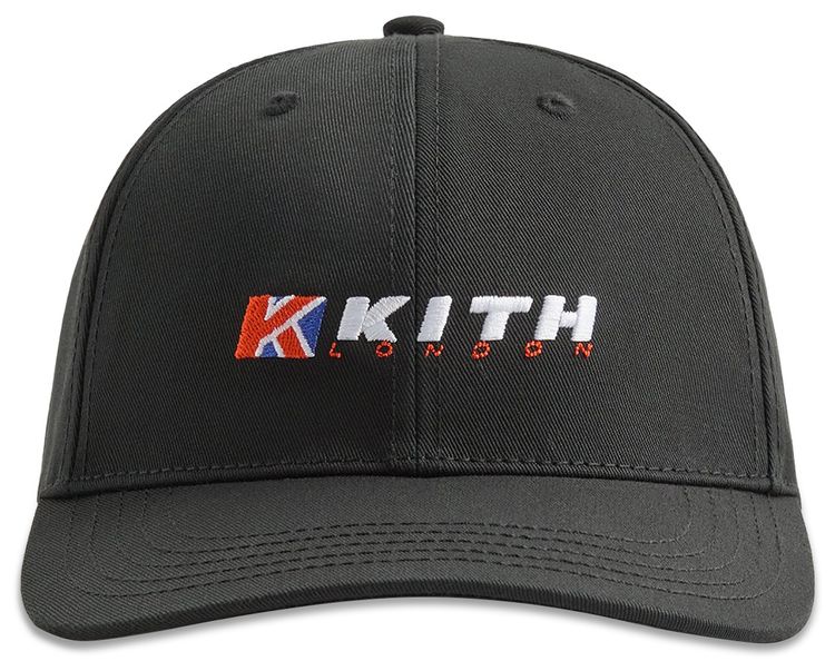 Kith London Twill Aaron Cap Black