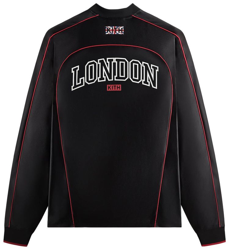 Kith London Long Sleeve Agu Soccer Jersey Black