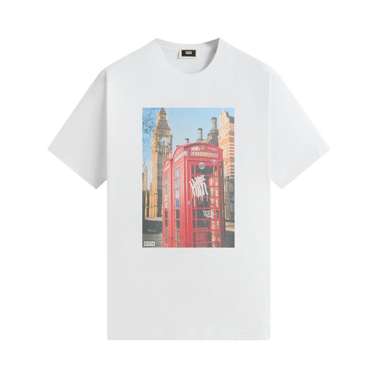Kith London Graffiti Booth Tee White