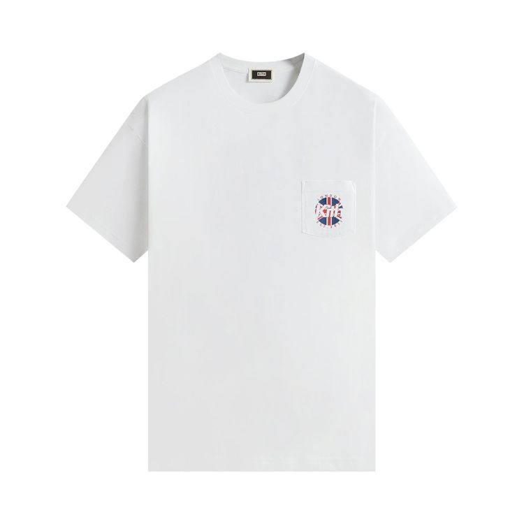 Kith Union Jack Shield Vintage Tee White