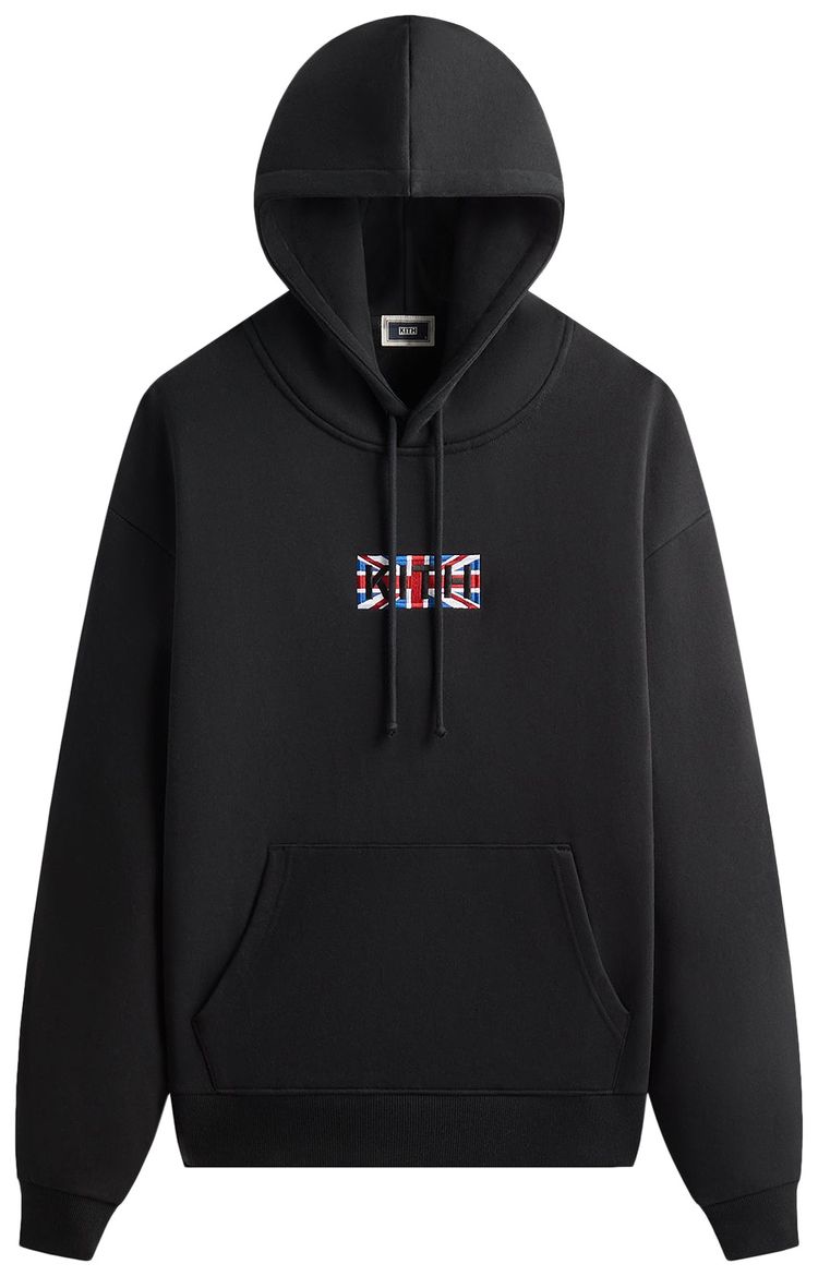 Kith London Classic Logo Nelson Hoodie Black