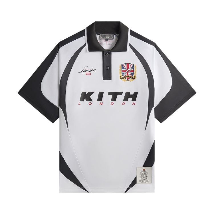 Kith London Polo Soccer Jersey White