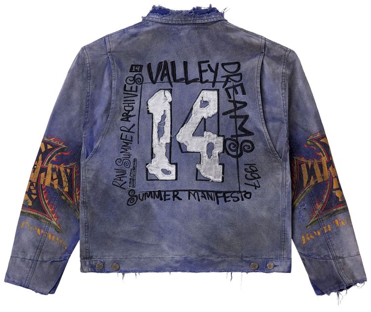 Vale Forever Destruction Work Jacket MechanicPurple