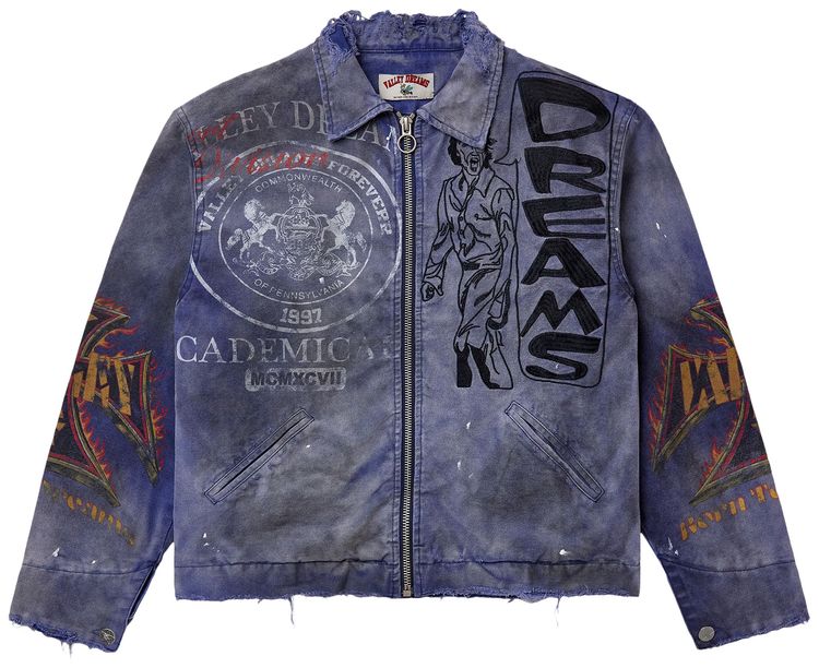 Vale Forever Destruction Work Jacket MechanicPurple