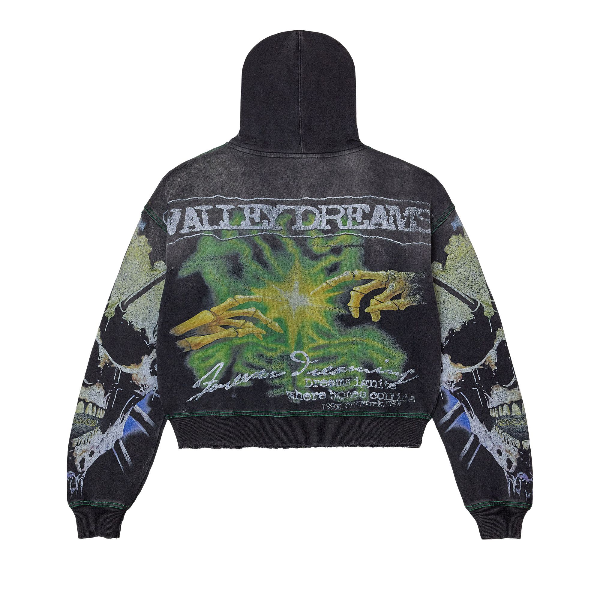 Buy Vale Forever Gravedigger Zip Up 'Black' - VALE 11 007 VFGZUB