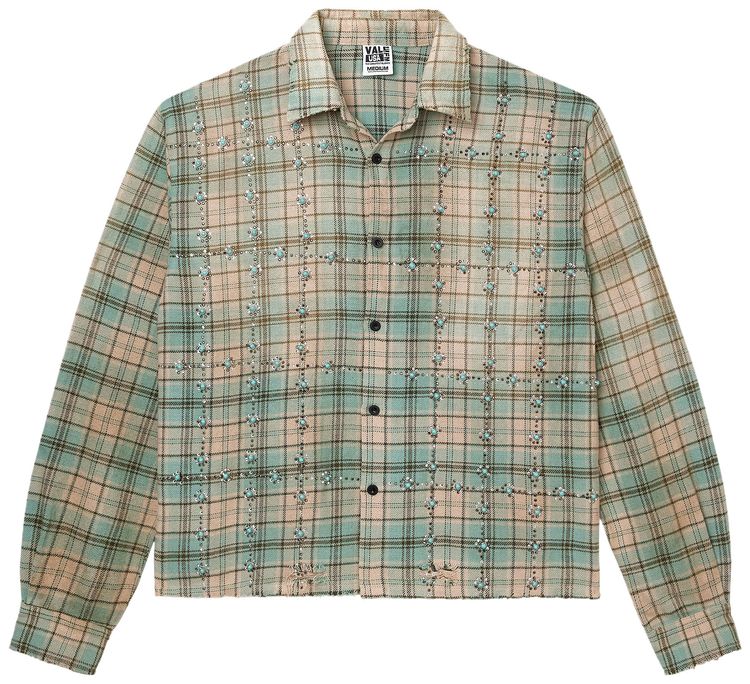 Vale Forever Little Gems Flannel Green