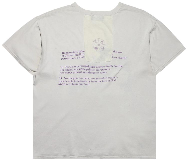 Enfants Riches Deprimes I Still Have Hope Assemblage T Shirt IvoryPurple